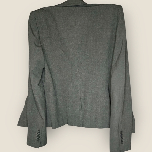 The Notched Two Button Blazer in Seasonless Stretch And StraightPant Anne TAYLOR - Picture 3 of 10